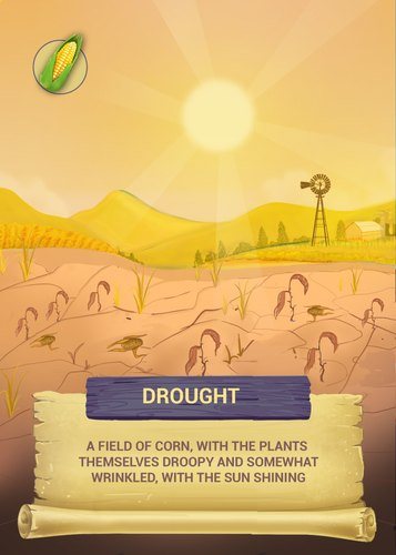 Drought card