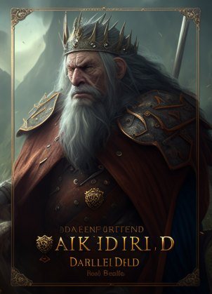 Dwarf king card
