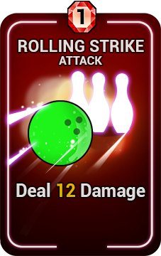 Rolling Strike attack card