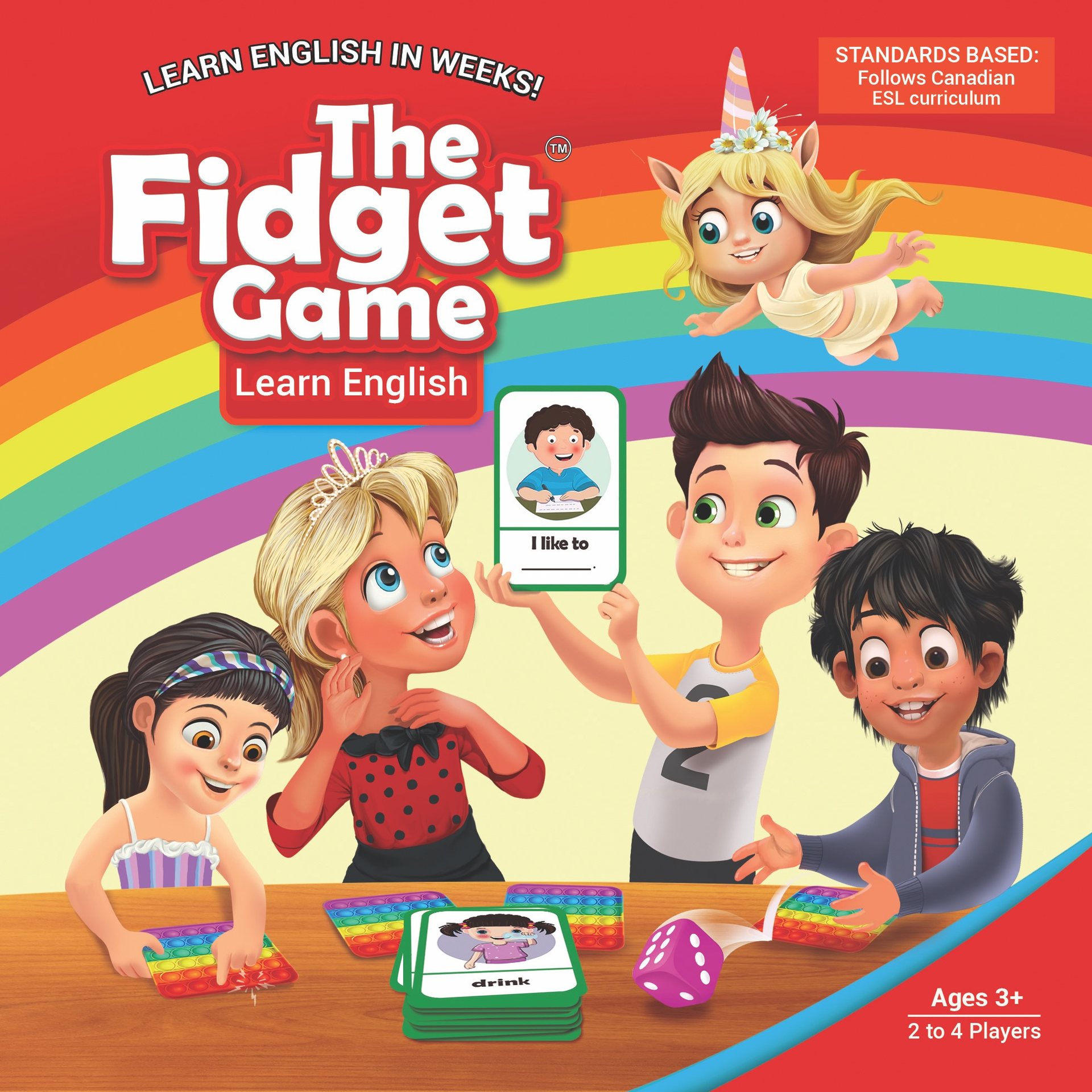 Learn English edition box cover